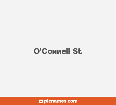 O’Connell St.